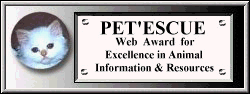 Pet'escue Award